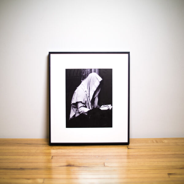 Framed photograph: Hebron Synagogue
