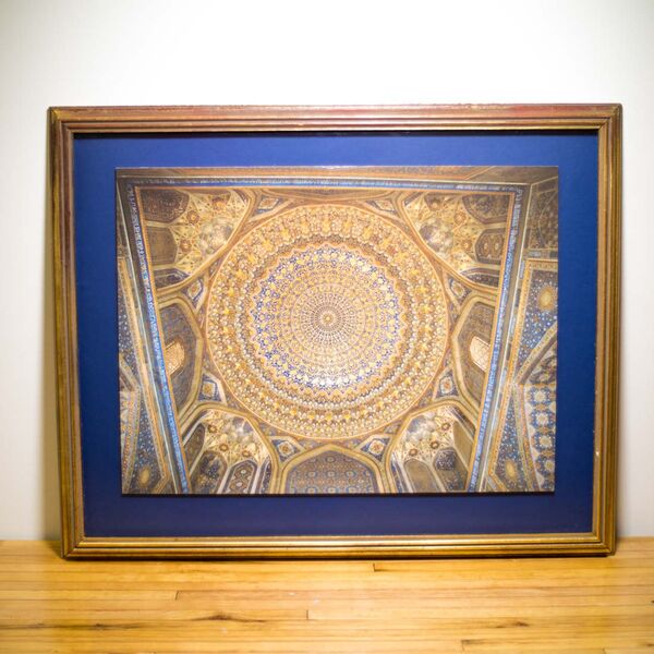 Framed photograph: Samarkand, Uzbekistan I